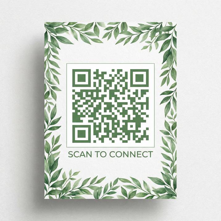 黄色仓库公众号二维码